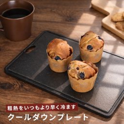 クールダウンプレート[粗熱 プレート 調理 時短 温度 冷ます クールプレート 粗熱取り 冷却プレート クーリングプレート 調理用品 時短調理 料理補助 キッチン用品 キッチングッズ 日本製]