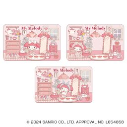 サンリオ マイメロディ グッズ 通販 MY MELODY ステッカー まじかる百貨店ステッカー 4947864052515 マイメロディ01 スマホステッカー シール ステッカーシール かわいい 可愛い カワイイ キャラクター 推しグッズ レンチキュラー 推し活