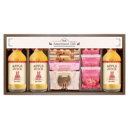 【ギフト対応無料】ロディ ジュース&クッキーセット (ROZ-202) ※送料無料(北海道・沖縄は除く)