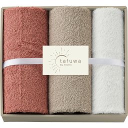 【直送】tafuwa タフワ [26-7066-067] フェイスタオル ウォッシュタオルセット ピンク タオルセット 綿100% 日本製 ギフト 内祝い 出産内祝い 結婚内祝い 快気祝い お返し 贈り物 プレゼント