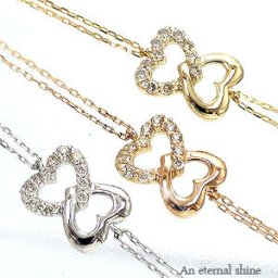 アンクレット アジャスター付 0.07ct 10金 k10 10k イエローゴールド ピンクゴールド ホワイトゴールド ダイヤモンド 足首 足 ハート リボン レディース ジュエリー アクセサリー プレゼント ギフト 人気 おすすめ 送料無料