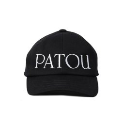パトゥ PATOU 帽子 キャップ ベースボールキャップ M AC040 999B UNISEX PATOU CAP メンズ BLACK ブラック