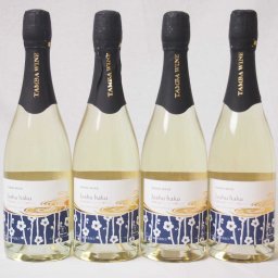 4本セット 国産フルーツ梅スパークリングワイン Joshu haku 京都山城青谷産城州白梅スパークリング やや甘口 丹波ワイン (京都府) 750ml×4本
