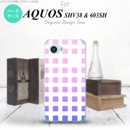 【SHV38】【スマホケース/スマホカバー】【アクオス セリエ ミニ】SHV38 スマホケース AQUOS SERIE mini SHV38 カバー アクオス セリエ ミニ スクエア ピンク nk-shv38-1363【メール便送料無料】