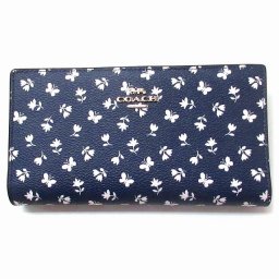 コーチ 財布 COACH アウトレット 花柄プリント  スリムジップ ウォレット 長財布  CBO24IMRHY