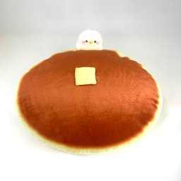 ピスケ ホットケーキクッション ぬいぐるみ 枕 まくら   カナヘイの小動物 カナヘイ インテリア用品