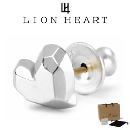 ライオンハート ピアス メンズ レディース スタッズ ピアス フラグメントハート LH for Gift SV925 LH-1EA206 LION HEART メンズピアス 片耳用 1点売り クリスマス 誕生日 プレゼント ギフト 彼氏 ブランド 人気 ランキング