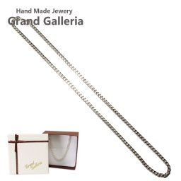 3.4mm 太目 喜平ネックレスチェーン シルバー925 喜平 ネックレス チェーン シルバーアクセサリー スターリングシルバー メンズ ユニセックス クリスマス 誕生日 男性 彼氏 お祝い 父の日 プレゼント ハンドメイド 箱 ジュエリーボックス Grand Galleria グランドガレリア