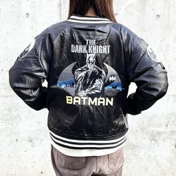 バットマン DC ダークナイトバットマン スカジャン L ブルゾン アパレル