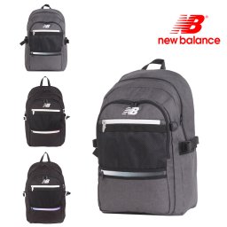 【New Balance】 lab55683 30L デイパック リュック 大容量 リュックサック かばん バッグ 軽量 通勤 通学 中高生 ユニセックス  ギフト プレゼント グレー