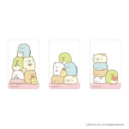 すみっコぐらし グッズ 通販 すみっこ クリアカード まじかる百貨店クリアカード 4947864052201 すみっコぐらし03 スマホ裏 スマートフォン 透明 カード かわいい 可愛い カワイイ キャラクターグッズ サンエックス レンチキュラー ホビー