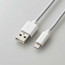 エレコム MPA-UALO20WH スタンダードLightningケーブル(オーディオ向け) 2.0m ホワイト