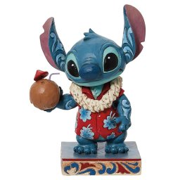 ジム ショア Jim Shore ディズニー トラディション Disney Traditions スティッチ ハワイアンシャツ フィギュア 置物 人形 6011935 リロ・アンド・スティッチ インテリア