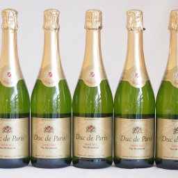 フランススパークリング白ワイン5本セット デュック ド パリ ドミセック(やや甘口) 750ml×5本