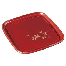 【ギフト対応無料】紀州塗 紀の里 春慶8.0角盆 (2377008) ※送料無料(北海道・沖縄は除く)