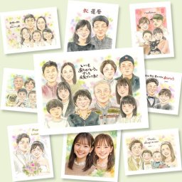 誕生日のプレゼントに、意外に喜ばれる手描き似顔絵のプレゼント。 似顔絵 家族 贈り物 手描き プレゼント ギフト 名入れ 誕生日 記念 記念日 お祝い 家族 大人数 ご両親 家族 祖父 両親 祖母 修正無料 名入れ 下書き確認 似てる かわいい サプライズ 実績多数 宝物 一生もの 家族 贈答品 卒寿祝い 感激 イラスト メモリアル 長寿祝い 傘寿祝い 白寿祝い バレンタインデー 還暦祝い