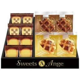 【ギフト対応無料】スイーツアンジュ ベルギーワッフルと焼菓子セット (SGF-AER) ※送料無料(北海道・沖縄は除く)