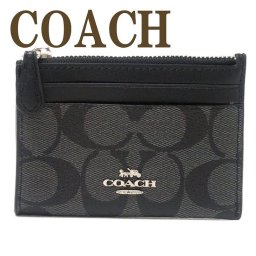 コーチ COACH 財布 レディース キーケース キーリング コインケース カードケース 定期入れ 小銭入れ シグネチャー レザー 88208SVDK6 【ネコポス】 ブランド 人気
