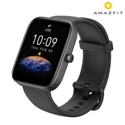 アマズフィット Bip 3 Pro amazfit ブラック 黒 スマートウォッチ 心拍数 血中酸素 Bluetooth GPS メンズ レディース SP170047C01 記念品 プレゼント ギフト