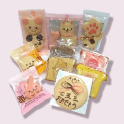 アニマルクッキー入り＆七五三おめでとうギフト【七五三お祝い菓子】 [753g-10]