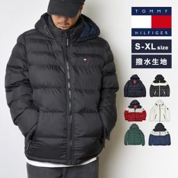 ダウンジャケット メンズ 中綿ジャケット TOMMY HILFIGER トミーヒルフィガー アウター ブランド 大きいサイズ 暖かい 軽い 防寒 158an508 軽量 撥水 秋 冬 冬服 ダウン コート ブルゾン ロゴ シンプル 通勤 通学 おしゃれ かっこいい 人気 誕生日 クリスマス プレゼント