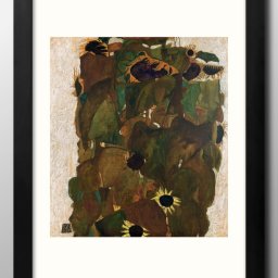 エゴン シーレ Sonnenblumen I A3 サイズ ポスター アート おしゃれ 絵画 インテリア 北欧 イラスト マット紙 艶消し アートパネル 額 フレーム デザイン 壁掛け ギフト 新築祝い ディスプレイ 引越し祝い　新生活　空間デザイン 