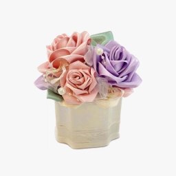 リボンフラワー アレンジメント アートフラワー 造花【誕生日祝い】【出産祝い】【記念日】