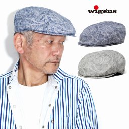 メンズ ハンチング ペイズリー柄 ハンチング帽 大きいサイズ ブランド 春夏 紳士 綿 麻 フェードペイズリー 春 夏 ヨーロッパ 帽子ブランド 高級 帽子 ダークブルー ライトグレー 男性 ギフト お父さん 誕生日 プレゼント 父の日