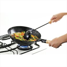 鉄製木柄北京鍋28cm お玉付 FAN-28P  キッチン キッチン雑貨  内祝 内祝い お祝 御祝 記念品 出産内祝い プレゼント 快気祝い 粗供養 引出物
