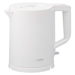 【ギフト対応無料】ドリテック 電気ケトル「ピタポット」0.8L (PO-377WT) ※送料無料(北海道・沖縄は除く)