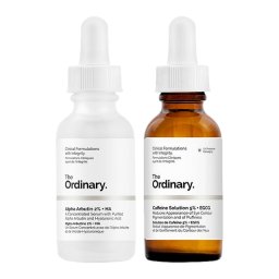 ジ・オーディナリー アルファアルブチン2%+ヒアルロン酸 30ml とカフェインソリューション5％+EGCG 30ml のセット    |  激安  The Ordinary  スキンケアコフレ 美容グッズ コスメ化粧品 誕生日 クリスマス ホワイトデー 結婚記念日 ウエディングギフト 母の日 送別会 バレン