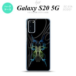 SC-51A SCG01 Galaxy S20 スマホケース ハードケース ピンスト 黒 ブルー グリーン メンズ レディース nk-s20-1239