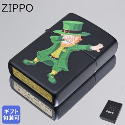 ZIPPO ジッポー ライター Dabbing Leprauchan ブラック系 49124 アウトドア レジャースポーツ 送別会 誕生日 お中元 結婚祝い 結婚式 高級 父の日 喫煙グッズ インサイドユニット対応可 母の日