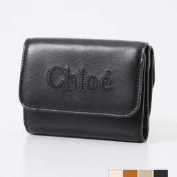 クロエ Chloe CHC23AP874I10 三つ折り財布 レディース ミニ財布 クロエ センス コンパクトウォレット レザー 折り畳み 贈り物 キレカジ CHLOE SENSE