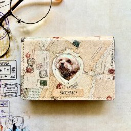 うちの子の写真でカードケース　アンティーク