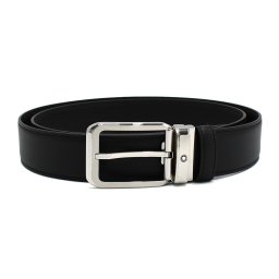 MONTBLANC モンブラン MB129455 BELT ベルト レクタンギュラー メンズ 成人 卒業 入学