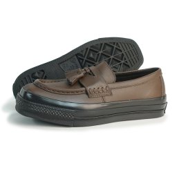 コンバース CONVERSE ローファー スニーカー オールスター スクエアトウ ローファー ダークブラウン/ブラック ALL STAR SQUARETOE LOAFER