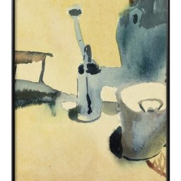 パウル クレー Flower stand with watering can and bucket A3 サイズ ポスター アート おしゃれ 絵画 インテリア 北欧 イラスト マット紙 艶消し アートパネル 額 フレーム デザイン 壁掛け ギフト 新築祝い ディスプレイ 引越し祝い　新生活　空間デザイン 