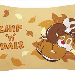 ディズニー チップ&デール スヤスヤどんぐり 腰当てクッション  商品200×430×120mm