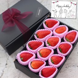 夏ギフト お中元 《メッセージカード選択可》大粒 いちご ギフト  紅ほっぺ・かおり野・すず・おいCベリー・スターナイト 500g 岡山農園直送 1粒30g 高級フルーツ 贈答用 お返し 内祝い 【2営業日内に発送】