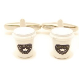 芳ばしい香り漂いそうエスプレッソ コーヒーカップ カフス カフスボタン カフリンクス cufflinks cuffs メンズ 男性 結婚式 ユニーク おもしろ 面白 面白い ドリンク フード スーツアクセサリー専門店 ブライダル 披露宴 二次会 お呼ばれ パーティー おしゃれ カフスマニア