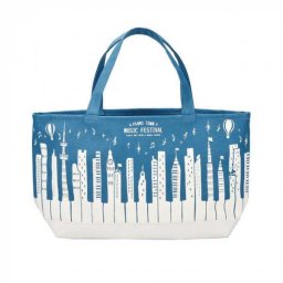 セトクラフト ミニトート ピアノ 鍵盤 音楽 星空 トートバッグ ランチバッグ サブバッグ レディース キッズ プレゼント レッスンバッグ SCB-1032