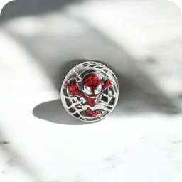 パンドラ PANDORA Marvel Spider-Man Soaring City Charm ブレスレットチャーム 792350C01 レディース レッド