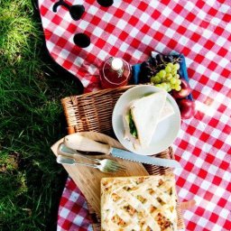 SUCK UK ベアーピクニックラグ（かわいい レジャーシート 遠足 公園 防水）「Bear Shaped Picnic Rug」イギリス サックユーケー  ◇