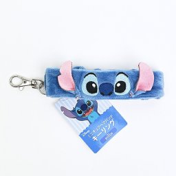 ディズニー スティッチ ミニチュアヘアバンドキーリング キーホルダー Disney