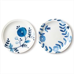 テーブルに映える北欧風デザインのテーブルウエアOriental Flower　ペアディナープレート 洋食器（皿/プレート） OF-1811 記念品 引出物 粗品 ブライダル 結婚式 プレゼント 母の日 父の日 クリスマス バレンタインデー