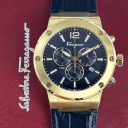 サルバトーレフェラガモ 腕時計 手表 メンズ 父の日 おしゃれ ブルー 革ベルト 時計 ギフト 男性 40代 50代 誕生日プレゼント 結婚記念日 夫 プレゼント 彼氏 父親 旦那 退職 贈り物 成人 卒業 入学