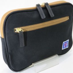 ショルダーバッグ 小さめ メンズ ポシェット 小物入れ 財布 携帯 ケース 鍵など入れるのに良いサイズ感！　木綿屋五三郎　帆布横型 おしゃれ
