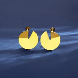 ピアス 両耳用 レディース 石なし ステンレス イエローゴールド te21110101