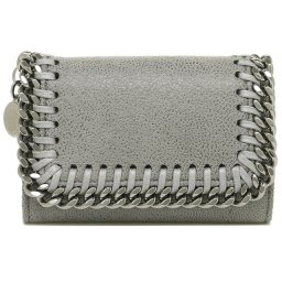 ステラ マッカートニー STELLA McCARTNEY ファラベラ キーホルダー 4連キーケース レディース メンズ ライトグレー シルバー ステラ・マッカートニー ステラマッカートニー falabella キーケース レディース メンズ 車キーケース ブランド かわいい 高級感抜群 ユニセックス